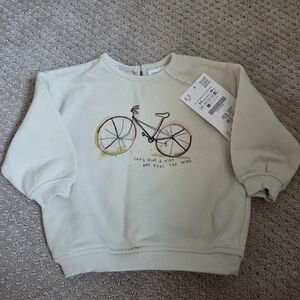 New Zara baby sweatshirt
